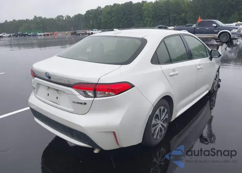2022 Toyota Corolla Hybrid Le z USA, uszkodzony, nr VIN JTDEAMDE5N3000551